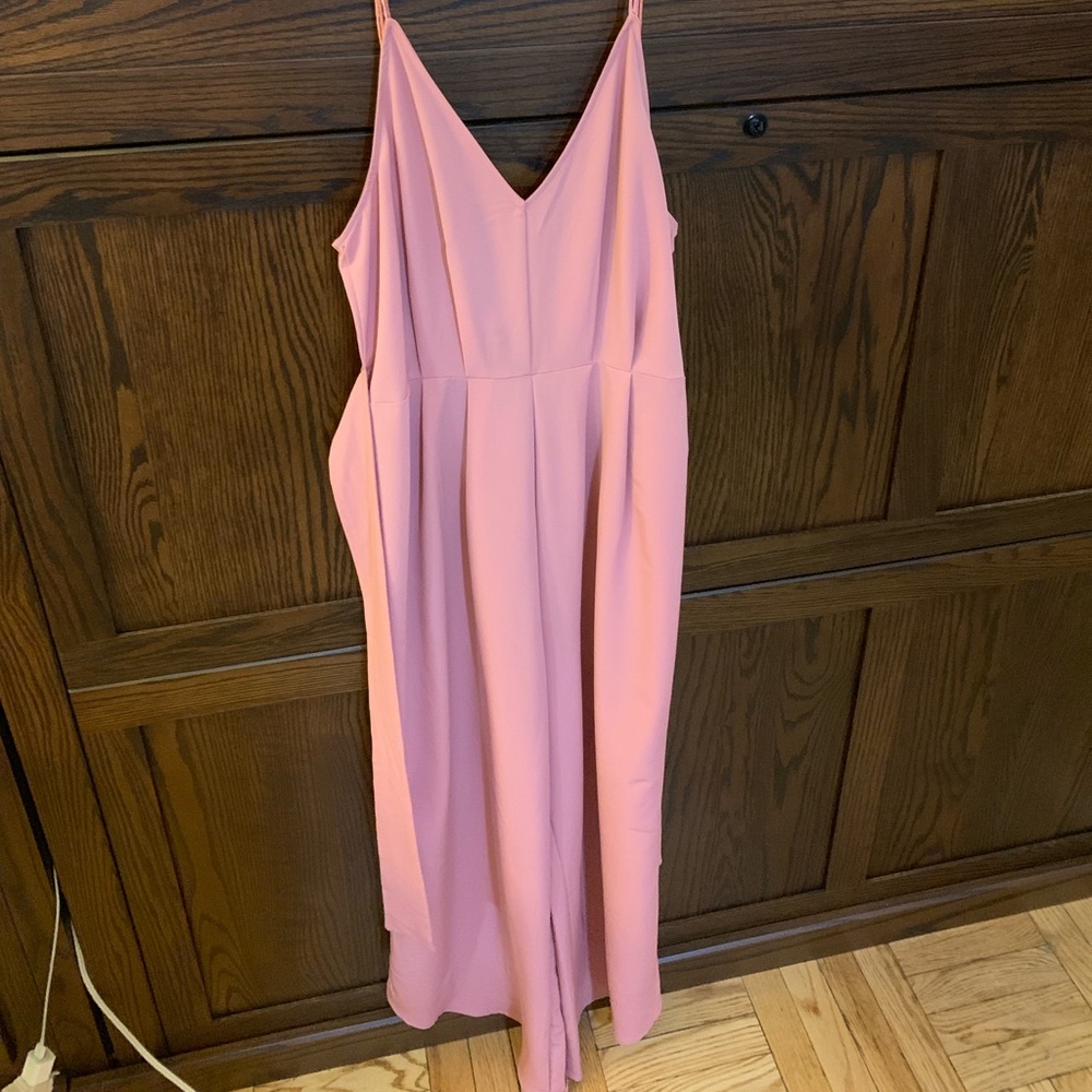 Pink jumpsuit